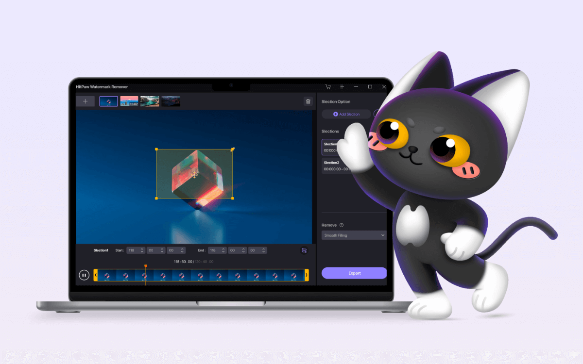 专业的图片、视频水印去除工具-HitPaw Watermark Remover