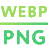 WebP到PNG转换器