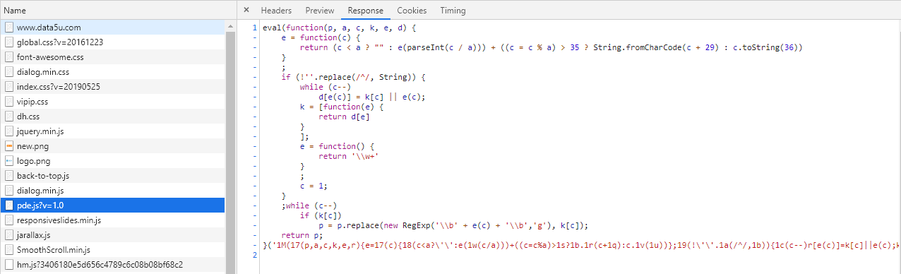 发爬虫之js加密